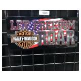 Harley Davidson tin sign