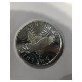 .999 1 oz Silver Strike, Sunshine Minting