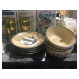 bowls and glasses