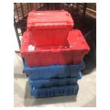 small stacking totes