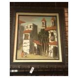 Painting Mexican Village