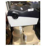 paper towel dispenser and rolls