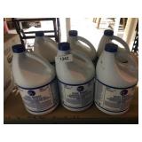 6 gallons of germicidal bleach