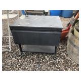 rolling 1 door cabinet