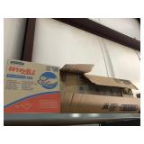 box of cleansing wipes