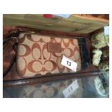 Brown & Black Labeled Wristlets