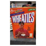 2 Wheaties & Other Cereal Boxes Unopened - Woods