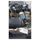 Bin w/ Pond Pumps & ?