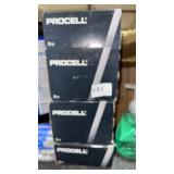 3 Boxes Procell 12 Ea  "D" Cells 1.5v  Alkaline