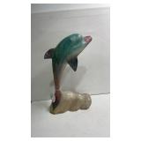 Wood Carved Dolphin