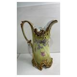 Vintage Nippon Pitcher -Hand Painted