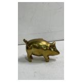 Small Brass Pig