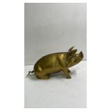 Brass Pig Bank