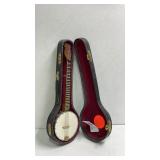 Small Banjo Instrument w/ Case