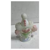 Vintage Fenton Iridescent Clown - Hand Painted &