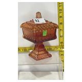 Vintage Lidded Candy Dish