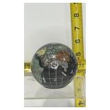 Small Gems of The World Globe - Black