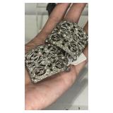 Vintage Pair of Rhinestone Shoe Clips