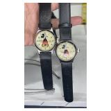 2 Mickey Mouse Watches