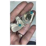 Metal Hat & Horse Head Pins