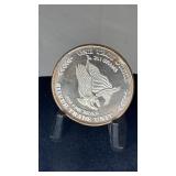 .999 1 oz Silver Round Strike