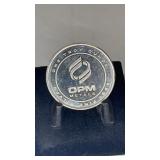.999 1 oz Silver Round Strike