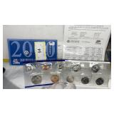 Uncirculated Coin Set, 2000 P