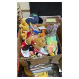 Box of Ty Beanie Babies  & Minnie Mouse