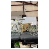 Metal Tricycle Plant Stand 17" long