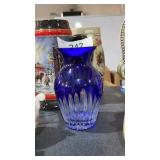 Crystal Legends by Godinger Cobalt Blue Cut to