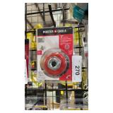 2- Porter Cable 3" Knotted Wire Cup Brush