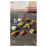 10 "Wade Whimsies" Mini Figurines