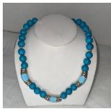 Blue Stone Necklace