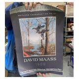 Ducs Unlimited Poster 1989 David Maass