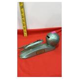 Guaranty National Bank  Plane & Planet Metal 8" L