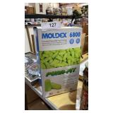 Box Moldex 6800 Uncorded Foam Earplugs - Green
