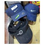 3 Nike Hats& 3 Cyclone Visors