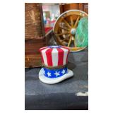 Patriotic Hat Trinket Box