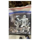 10 Vintage Aluminum Christmas Cookie Cutters