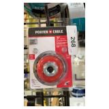 2- Porter Cable 3" Knotted Wire Cup Brush