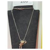 Cowboy Gem Pendant Necklace