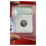 INB Graded  Coin,1982 S Gem Proof Roosevelt Dime