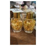2 Vials of Gold Leaf Foil
