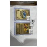 Chairard Gold Replica Card & Venusaur Gold Replica