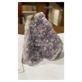 Small Amythist Crystal Display