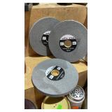 3 grinding wheels