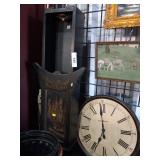 Wall clock,  needs repair.  sold as is