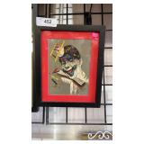Clown Art Signed