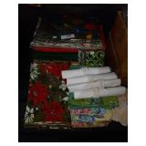 Tablecloths and napkin rings
