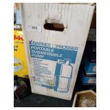 Barnes portable submersible pump 7 horsepower 120